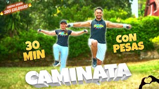 CAMINATA con PESAS en las Manos 💪 Power Walking