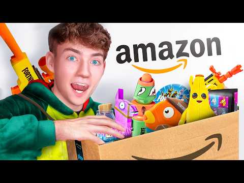 Wir testen die DÜMMSTEN FORTNITE AMAZON Produkte... 😳😂