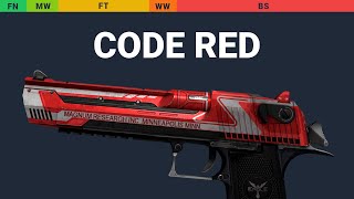 Desert Eagle Code Red Wear Preview