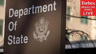 WATCH LIVE: State Department Holds Press Briefing As Iran Fires Missiles At Israel