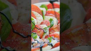 Caprese Salad—So Simple, So Perfect 😍 #shorts