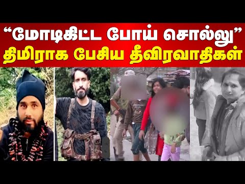 #PahalgamAttack | "மோடிகிட்ட போய் சொல்லு" திமிராக பேசிய தீவிரவாதிகள் | Maalaimalar