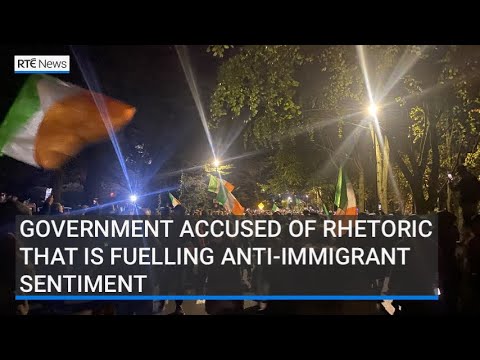 YouTube video thumbnail: Government Accused of Rhetoric That is Fuelling Anti-Immigrant Sentiment