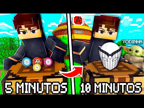 O DEUS OTSUTSUKI MAIS RÁPIDO em NARUTO JEDY 𝗡𝗢 MINECRAFT !!  Naruto Jedy Vila Ep. 4 ‹ Ine ›