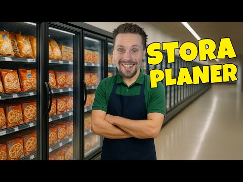 MER FRYSAR OCH STÖRRE LAGER - SUPERMARKET SIMULATOR