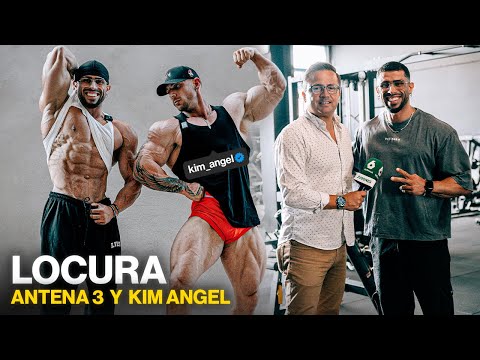 Junte pre Mr. OLYMPIA con KIM ANGEL + Antena 3 y La Sexta + UNBOXING Youngla y Carmelo.