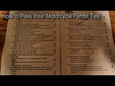 Ohio Motorcycle Temp Practice Test - 08/2021