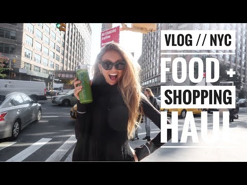 Back in NYC | Food + Shopping Haul // Romee Strijd VLOGS