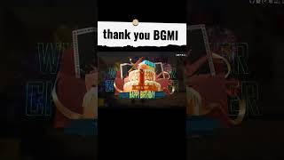 thank you bgmi 🤗# #bgmi #pubgmobile