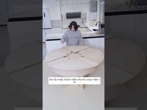 DIY bàn xoay tự chế độc lạ bình dương #diy #caitaonha #decor