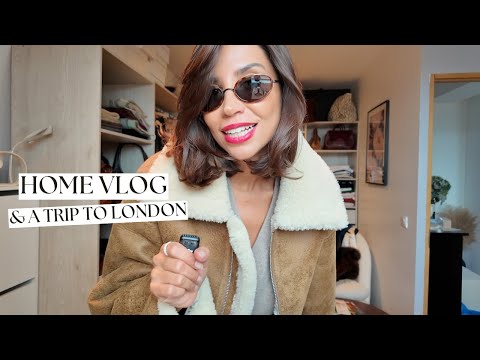 HOME VLOG, LOOKS MODE ET JOURNÉE À LONDRES | VLOG | ROSEANDMUSC