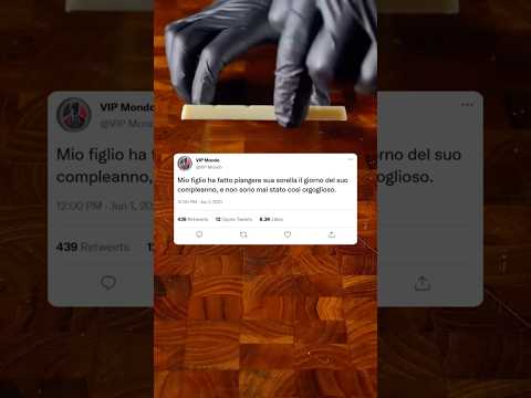 Mio figlio ha fatto piangere sua sorella il giorno del suo compleanno