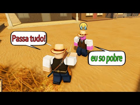 virei VAQUEIRO no roblox e roubei a cidade inteira kkkkkk