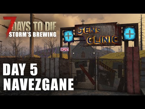 Into The Burned Biome - Navezgane 2.0 - 7 Days To Die Storm's Brewing