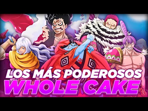 Los 10 PERSONAJES más PODEROSOS en WHOLE CAKE - One Piece