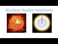 Nuclear Fusion and Stellar Processes