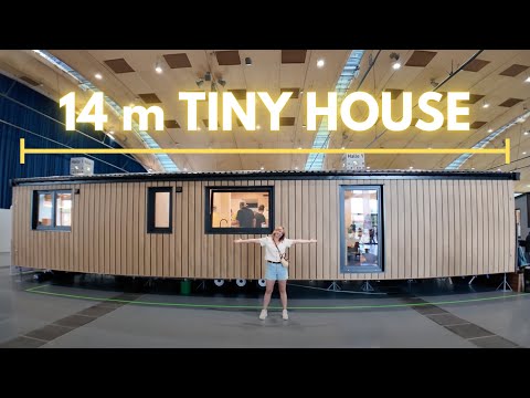 99.000 € LÄNGSTES MINI-HAUS DER WELT 2026 🔥 DEUTSCHES EHEPAAR lebt fest im 14m LARK Tiny House XXL