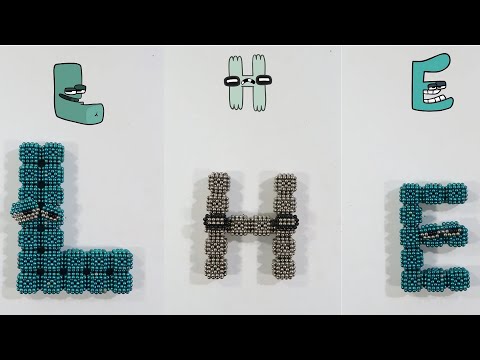 Alphabet Lore with Cube Magnet #shortvideo #youtubeshorts #alphabetlore