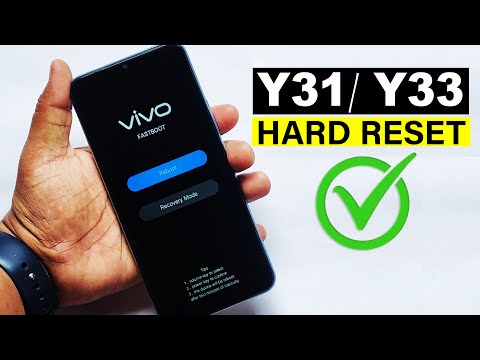 Vivo Y31/ Y33 - Hard Reset | Factory Reset | Remove Forgot Password 🔓 🔓🔓