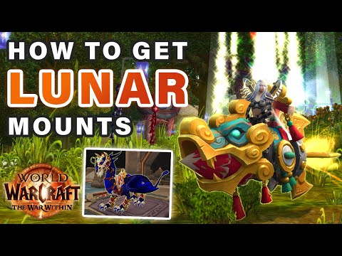 How to get the LUNAR Launcher Mount | Lunar Festival Coins of Ancestry ► WOW: The War Within