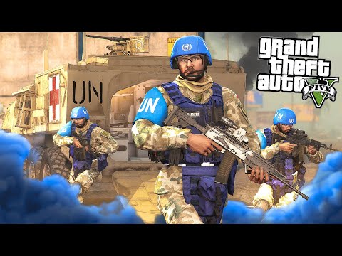 Joining The UN PEACE KEEPERS in GTA 5 RP!