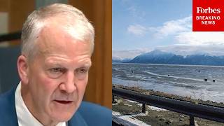 YouTube video thumbnail: 'Absolutely Critical': Dan Sullivan Urges Construction of More Connecting Roadways in Alaska
