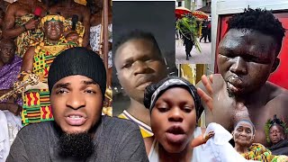 Nigerian Brother & Sister Busy Insulting Ashanti King on Social Media – Must Watch!