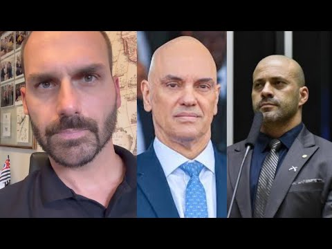 EDUARDO BOLSONARO FALA SOBRE ALEXANDRE DE MORAES APÓS POLÍCIA PRENDER DANIEL SILVEIRA NO NATAL