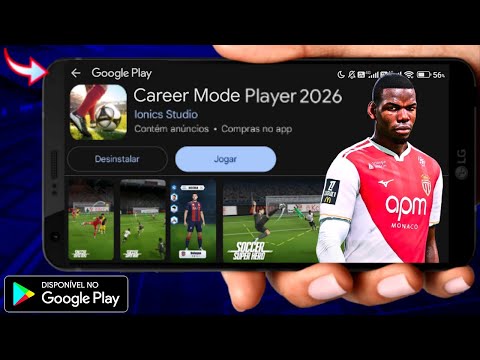 SAIU NA PLAYSTORE!!! O MAIS NOVO JOGO DE RUMO AO ESTRELATO 2026