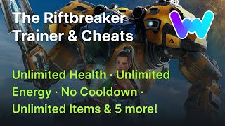 The Riftbreaker Trainer And Cheat Engine Table