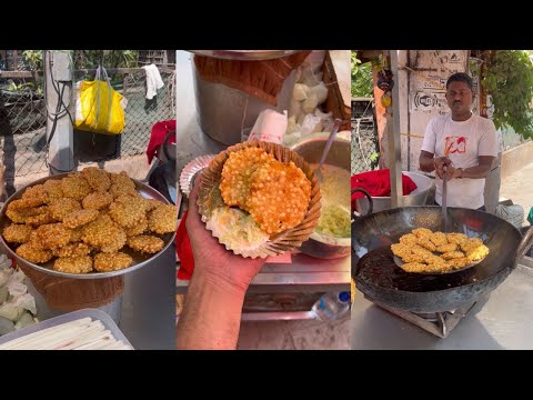 Pune का सबसे स्वादिष्ट Sabudana Vada🤤|Punestreetfood🔥#youtubevideo #streetfood #pune #vada #food