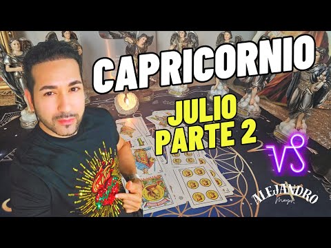 CAPRICORNIO ♑️ - PARTE 2 - JULIO 📈  Deja de construir en lo seguro. Lo extraordinario no vive ahí.”