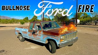 I bought & fixed a 1981 ford parked for an ENGINE FIRE. will it run and drive again?