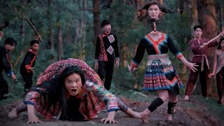 The Gut-Pulling Witch  (Nkauj Nyab Plab Nyuv) - P4  // Hmoob film 
