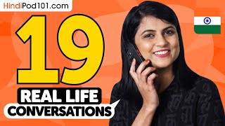 19 Daily Hindi Conversations - Learn Basic Hindi Phrases