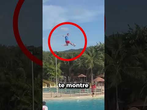 Il va réaliser une figure acrobatique impressionnante !
