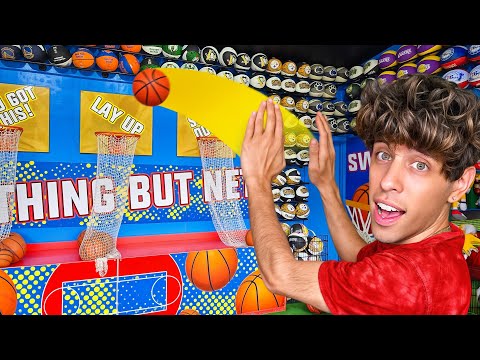 I Try Winning EVERY Carnival Game At Kennywood Park!