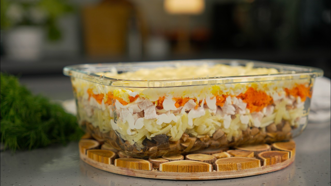 Никогда не готовила такой САЛАТ! Вкусно, необычно, НОВИНКА! Салат Горячий