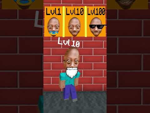 Tenge Tenge Boy When He Is Lvl 1, Lvl 10 and Lvl 100 #trending #funnyshorts #fypシ