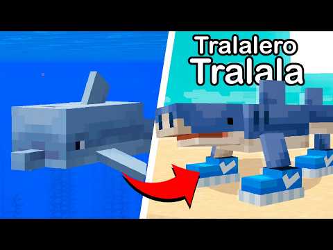 Transformé los MOBS en ITALIAN BRAIN ROT en Minecraft
