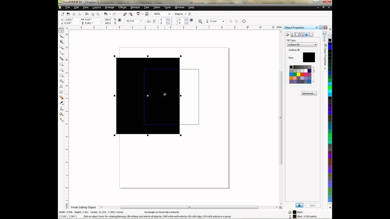 Click to watch the CorelDRAW Best Power Clip Settings video