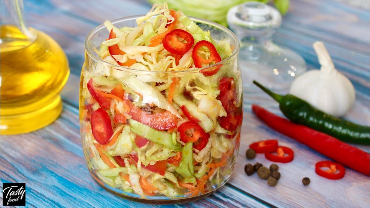 Потрясающий Салат из Капусты! Рецепт, Который Хочется Держать в Секрете!