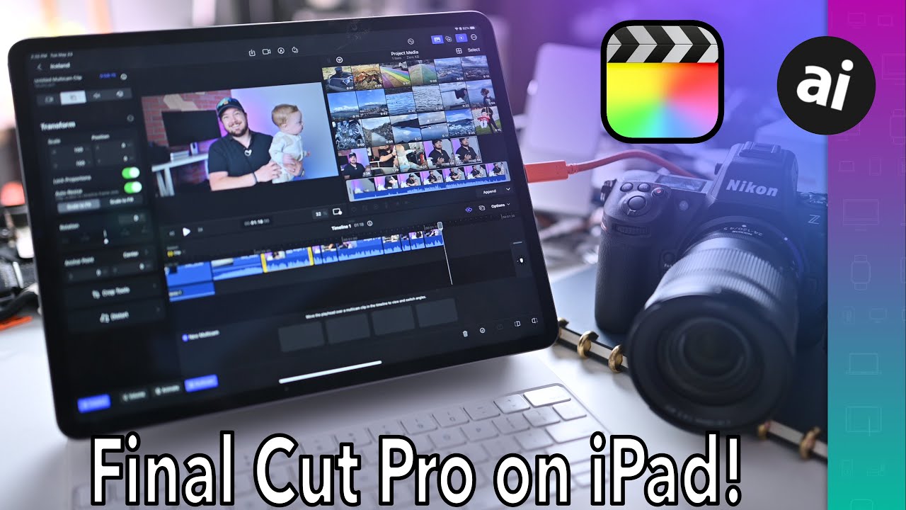 How to Use Final Cut Pro on iPad!
