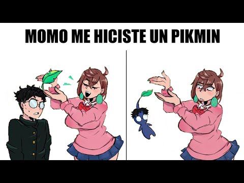 MOMO HACE PIKMIN A OKARUN