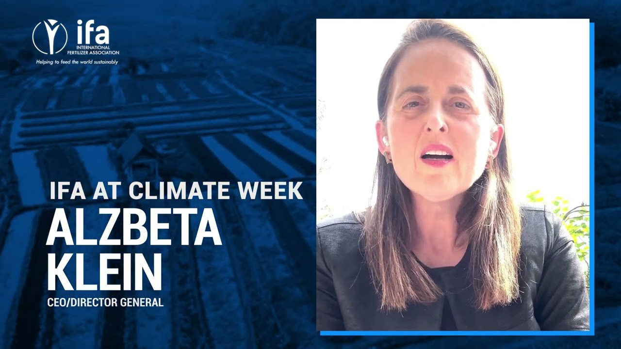 IFA on the Road, Alzbeta Klein at Climate Week
