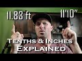 Converting Tenths to Inches