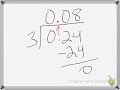 Dividing Decimals Concepts