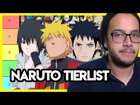 Naruto: Mis personajes FAVORITOS de NARUTO SHIPPUDEN (Tierlist)