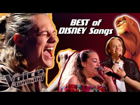 BEST OF DISNEY SONGS on "The Voice of Germany"! 😍🦁🧜‍♀️