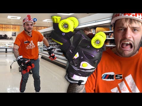 I Replaced My Hands & Feet With Roller Skates For The Day..
